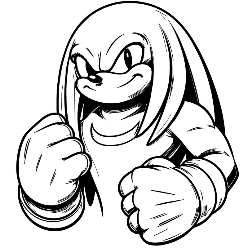 knuckles realistic