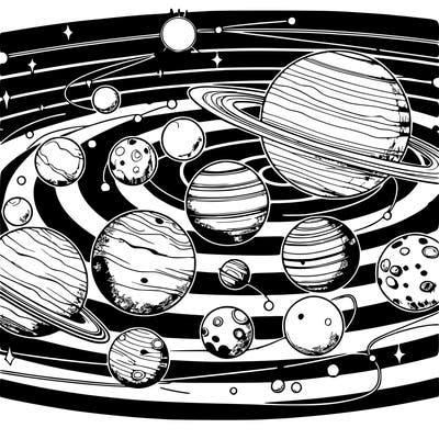 realistic planets on a solar system