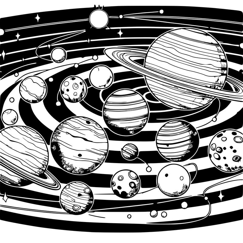 realistic planets on a solar system