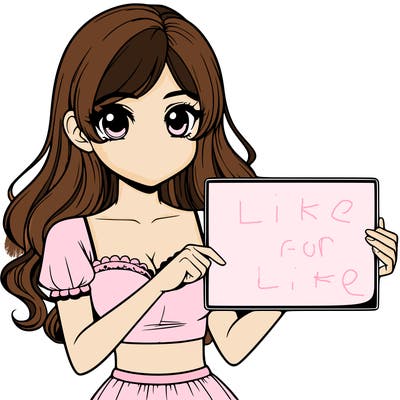 realistic pretty girl holding blank sign