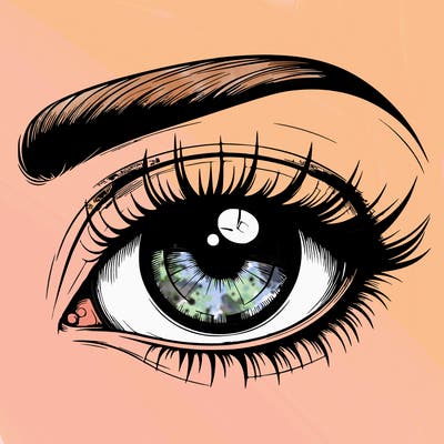 realistic eye
