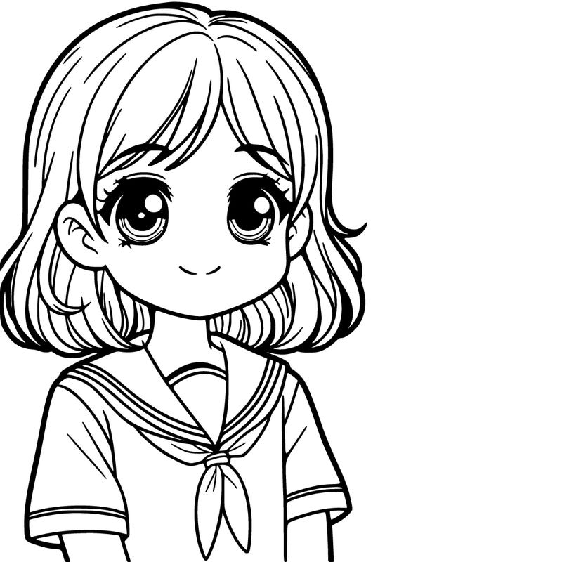 girl, school uniform