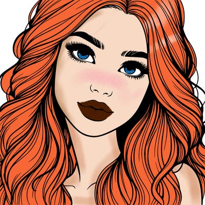 beautiful realistic girl