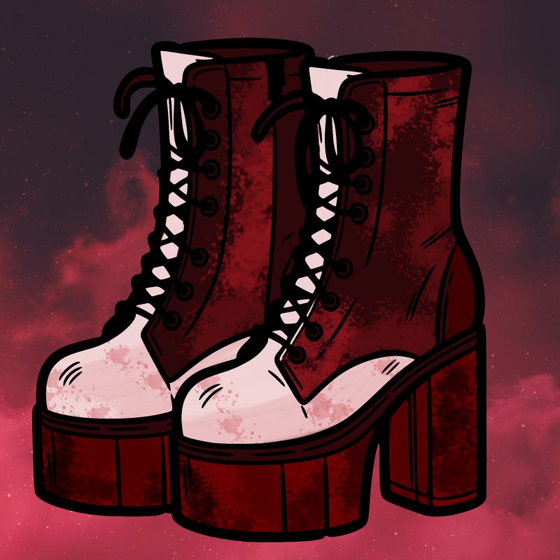 boots with a heel bottom