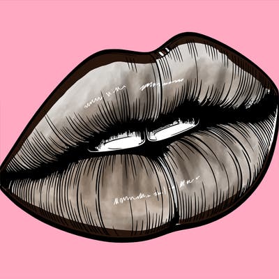realistic lips