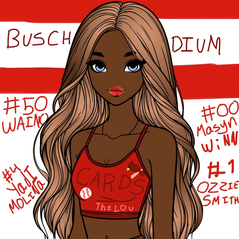 realistic girl with long hair with a crop top