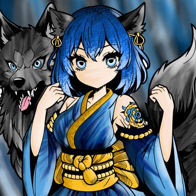 anime werewolf girl