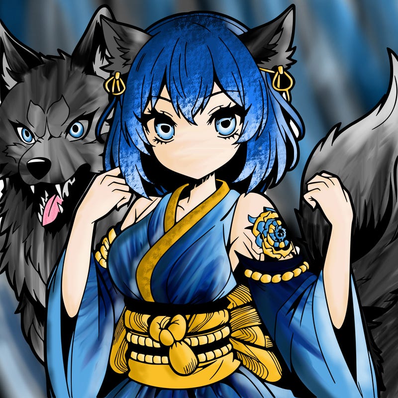 anime werewolf girl