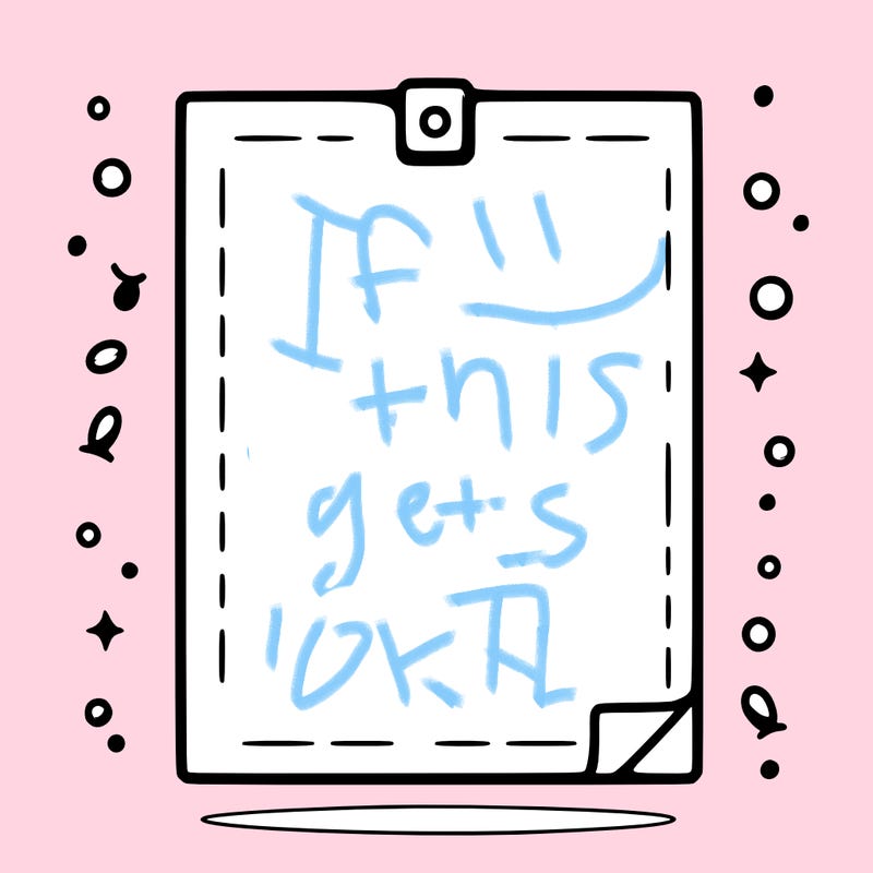 blank piece of paper