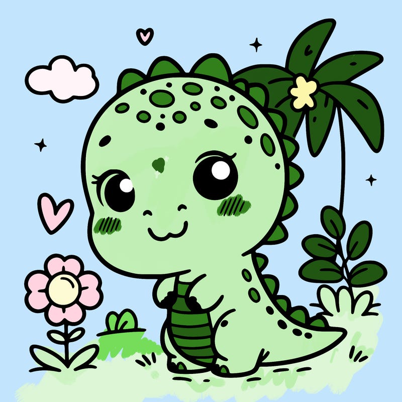 cute dinosaur