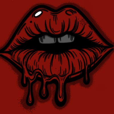 lips that look realistic and drip