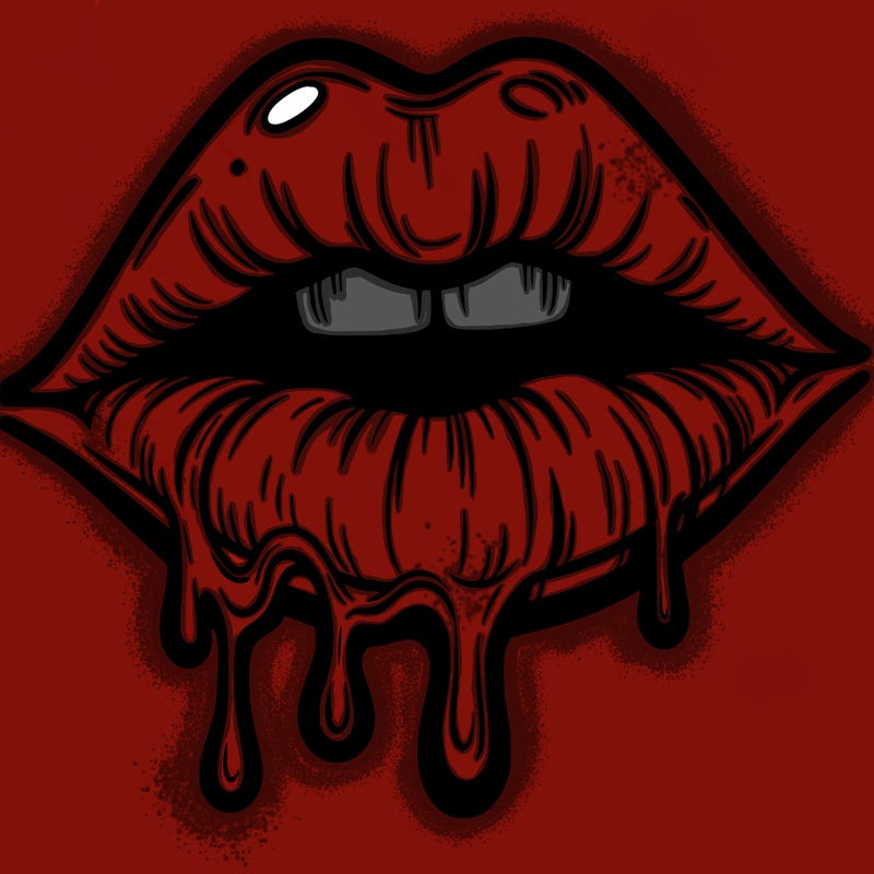 lips that look realistic and drip