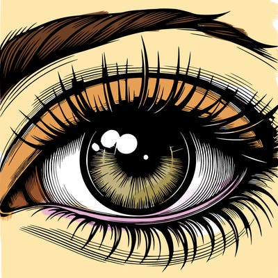 realistic eye