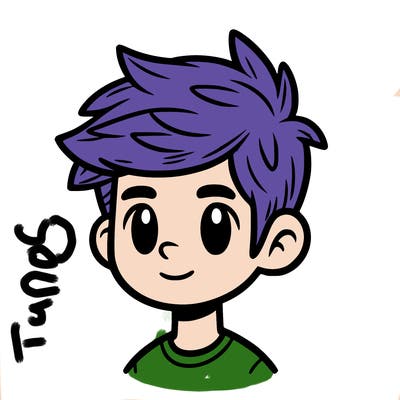 boy with cool hair