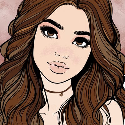 beautiful realistic girl