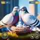 Pigeon Bird Flying Games 3D