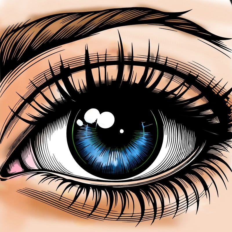 realistic eye