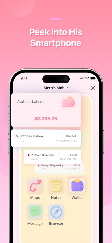 Dokichat – Romantic AI Chat - A screenshot showing the simulated smartphone interface of an AI character named Meth in Dokichat