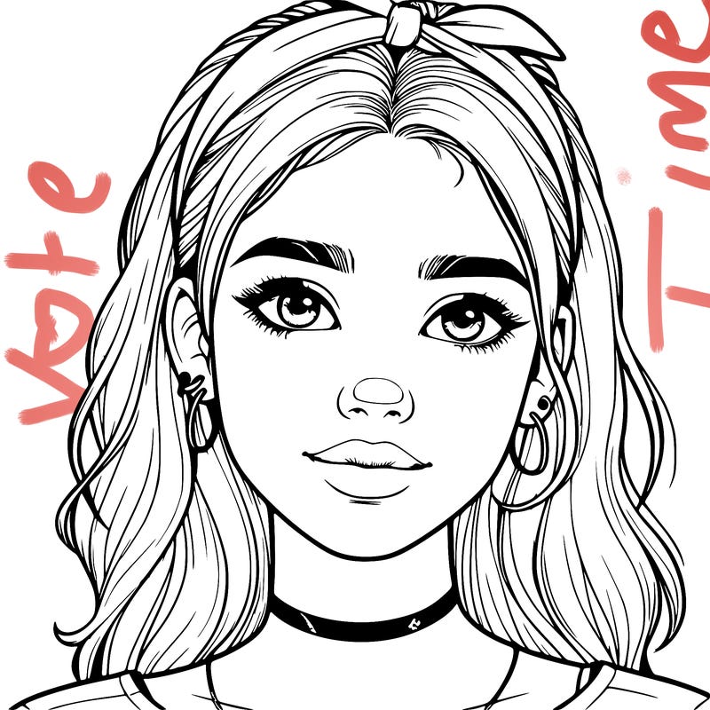 realistic teenage girl