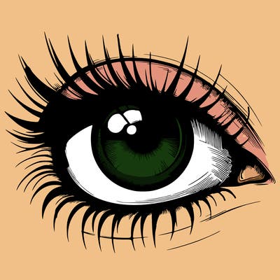 realistic eye