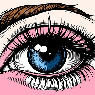 realistic eye