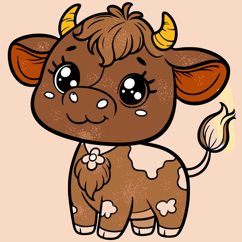 cute cow