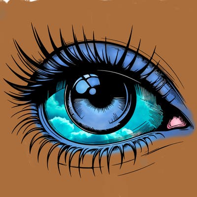 realistic eye