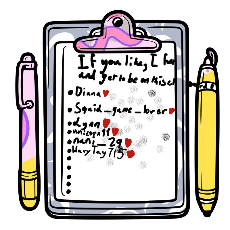 blank clip board with pen