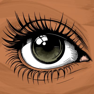 realistic eye