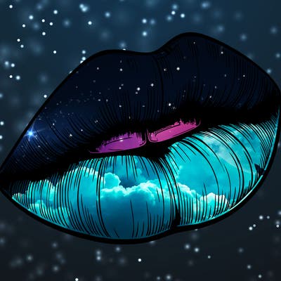 realistic lips