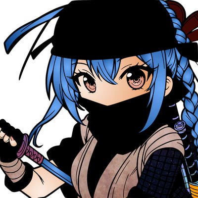 manga girl ninja