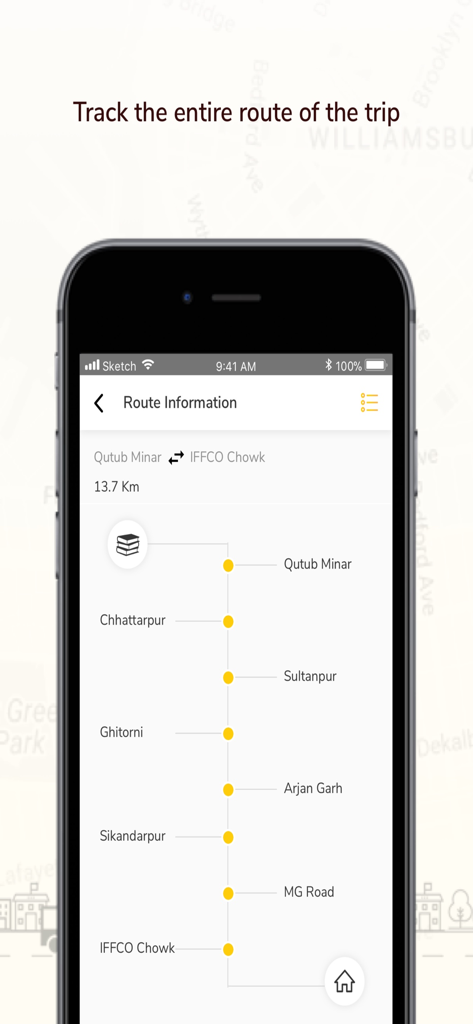 yellow.live - School bus route information and stop tracking on the yellow.live mobile application