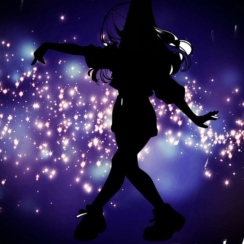 realistic girl danceing