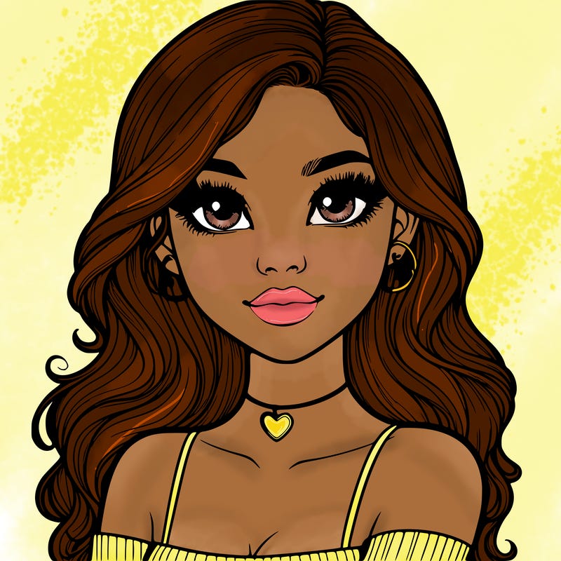 realistic pretty girl