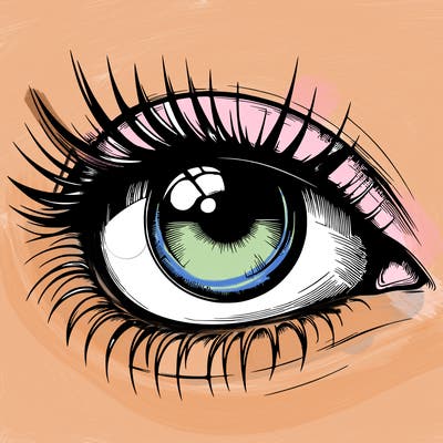 realistic eye