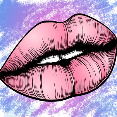 realistic lips