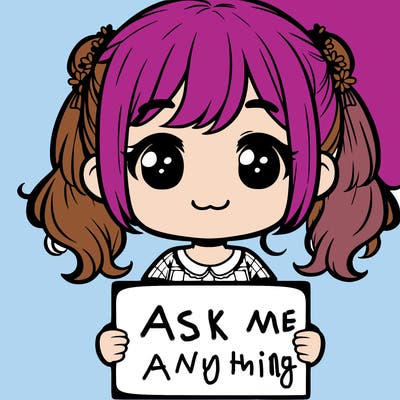 girl holding a blank sign blank face