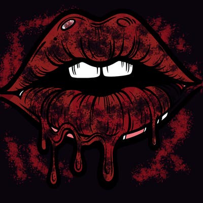 lips that look realistic and drip