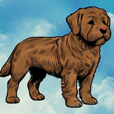realistic dog