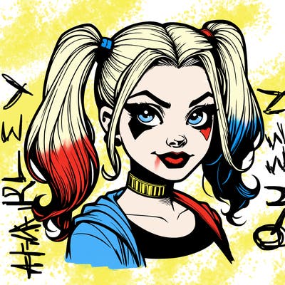 harley quinn realistic
