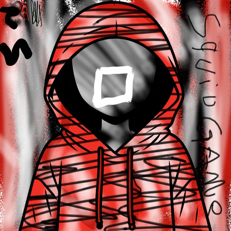 faceless girl in hoodie