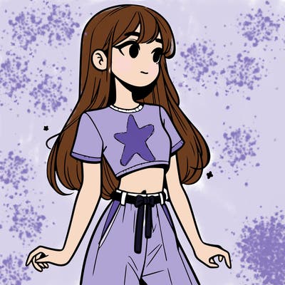 girl in a cute crop top