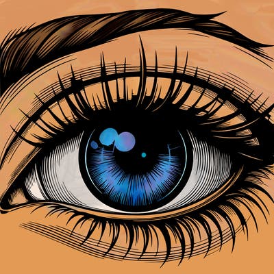 realistic eye