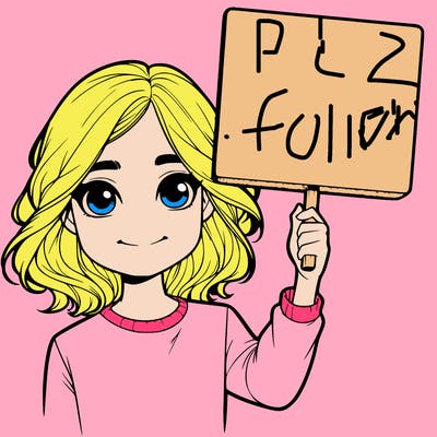 realistic girl holding up a sign