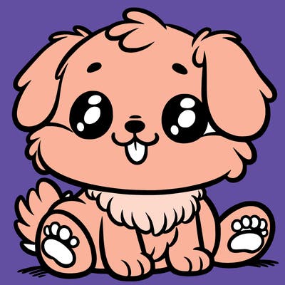 dog cute fluffy small