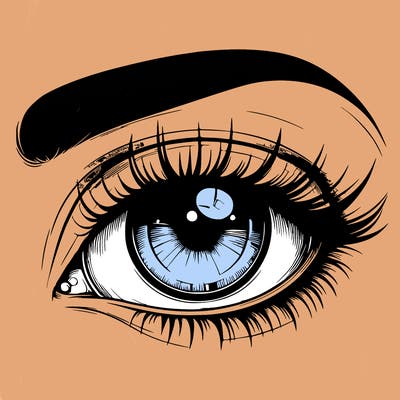 realistic eye