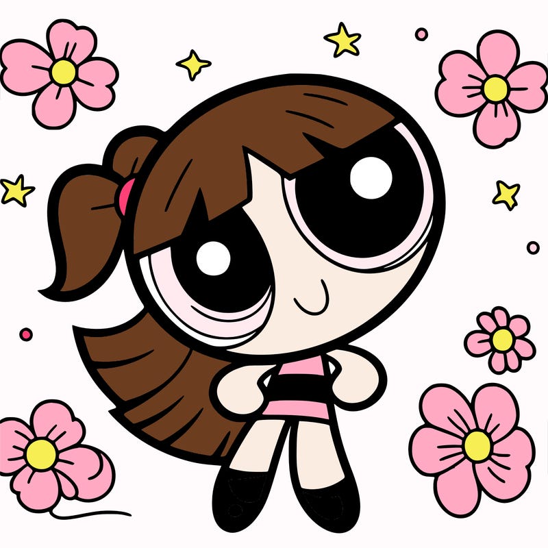 a powerpuff girl