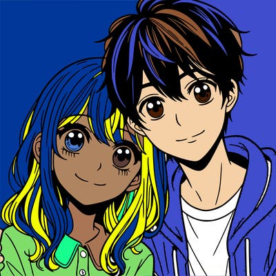 manga couple