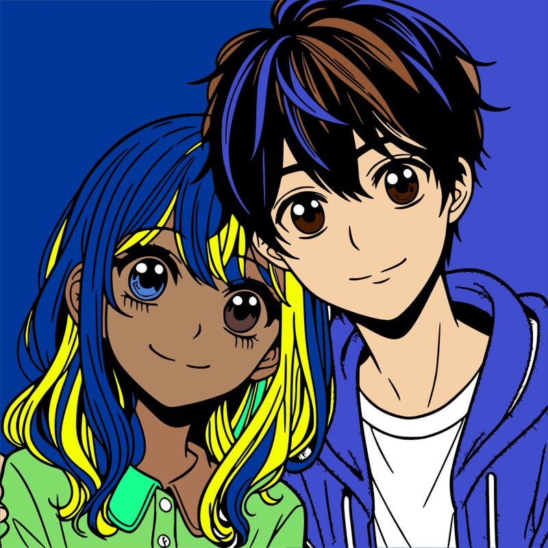 manga couple