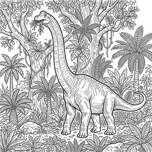 Brachiosaurus Diet